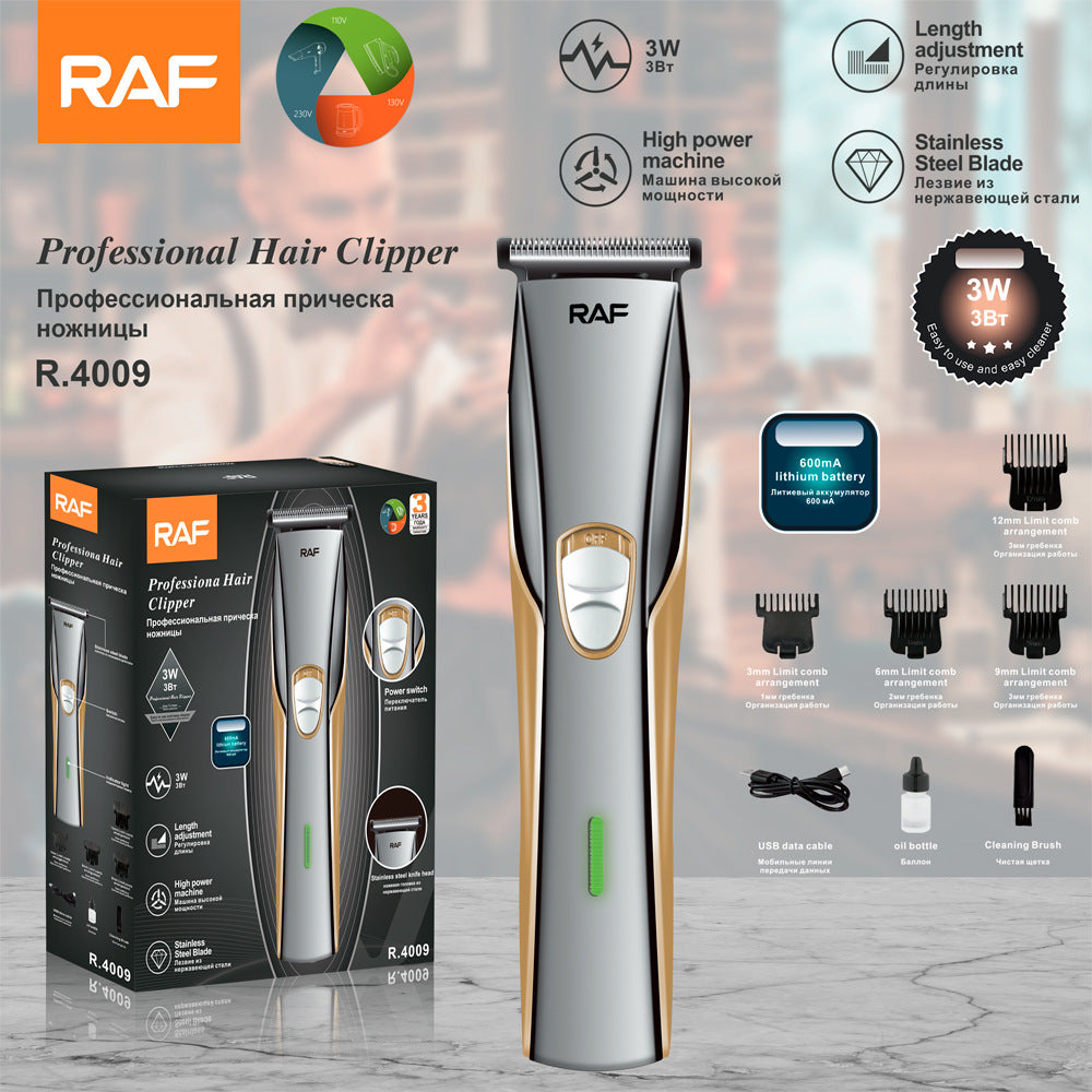 RAF New Electric Hair Clipper Multifunctional Electric Hair Clipper Haircut Set Electric Clipper USB Interface