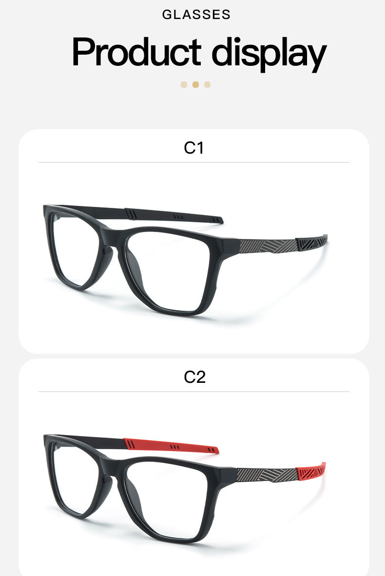 TR Metal Frame Glasses Wholesale New Sports Glasses Export Ready Cycling Glasses