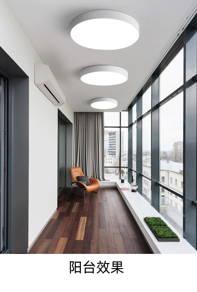 Bedroom Lamp Ceiling Lamp Modern Simple Warm Macaron Lighting led Nordic Round Living Room Children's Room Lamp