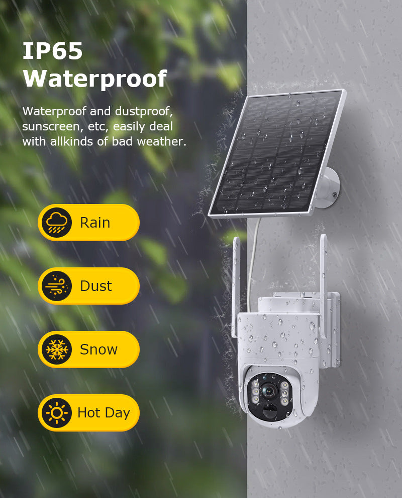 4G Solar Camera Private Model Outdoor300Ultra HD Full Color Low Power Consumption Direct from Manufacturer