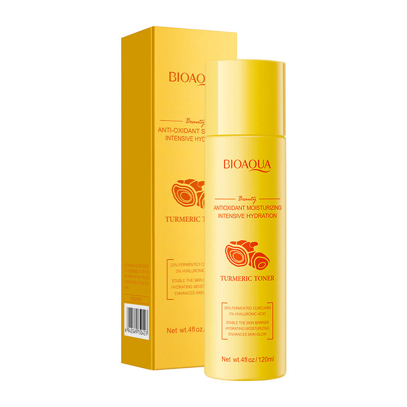 Turmeric Antioxidant Toner BIOAOUA Hydrating Moisturizing Water Cross-Border Wholesale