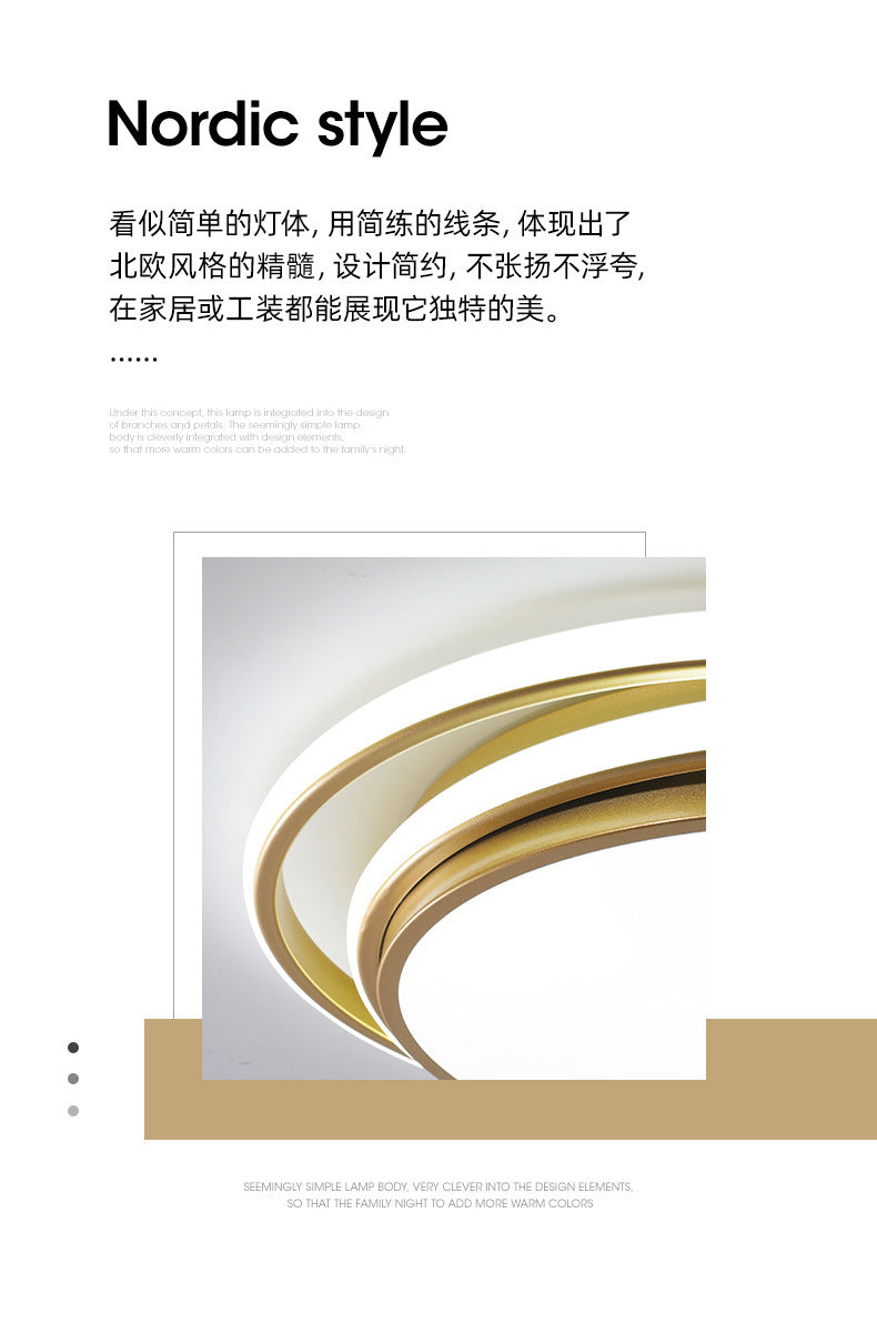 Bedroom lamp ceiling light with a high-end feel led Light Fixtures Room Lights Living Room Lights Main Lights Zhongshan Home Decoration Lighting