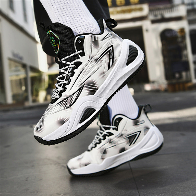 2025New Couple fashion Trendy Casual Basketball Shoes Youth Outdoor Training Sports Non-Slip Wear-Resistant Sneakers