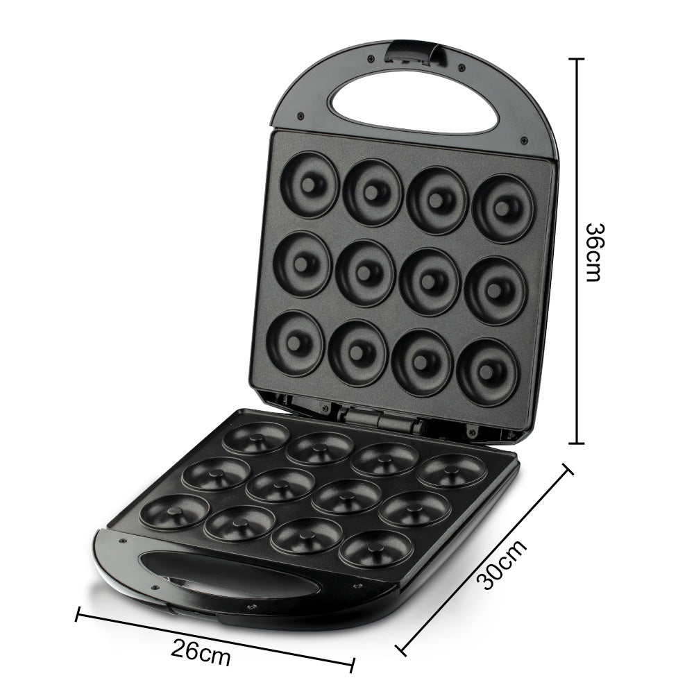 RAF Donut Breakfast Machine European Standard Household16Double-Sided Round Cake Maker Heating Baking Machine Electric Baking Pan