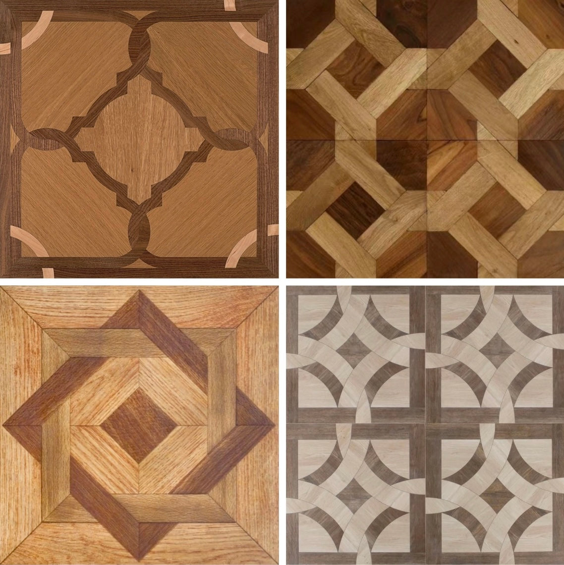 18mm Square Oak Engineered Parquet Flooring | Customizable Waterproof Anti-Slip Outdoor Luxury Homes Contemporary Design Click