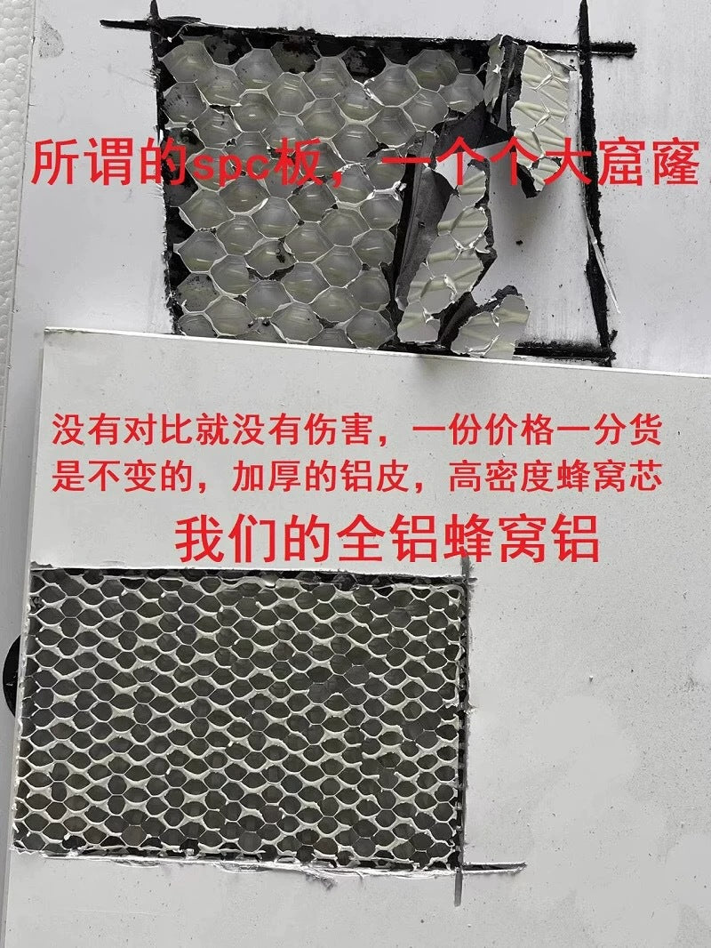 Custom Whole House Aluminum Alloy Kitchen Integrated Cabinets Wall Cabinets Integrated Home Assembly Moisture-Proof Durable Factory