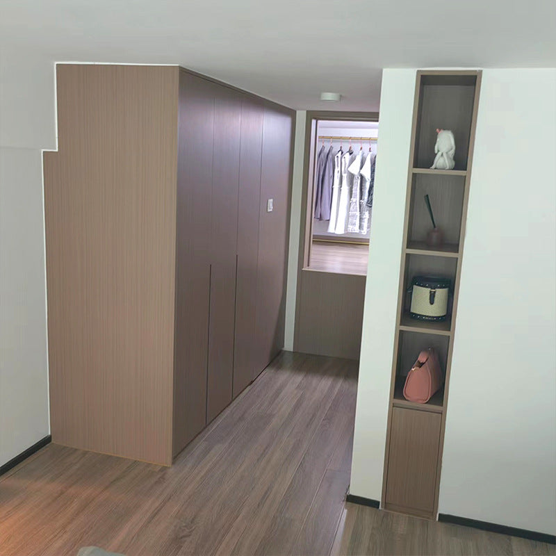 Meikexin Furniture Hotel Project Custom Apartment Wardrobe Bed Shoe Cabinet Wine Cabinet Custom Design Material Processing Whole House Solid Wood