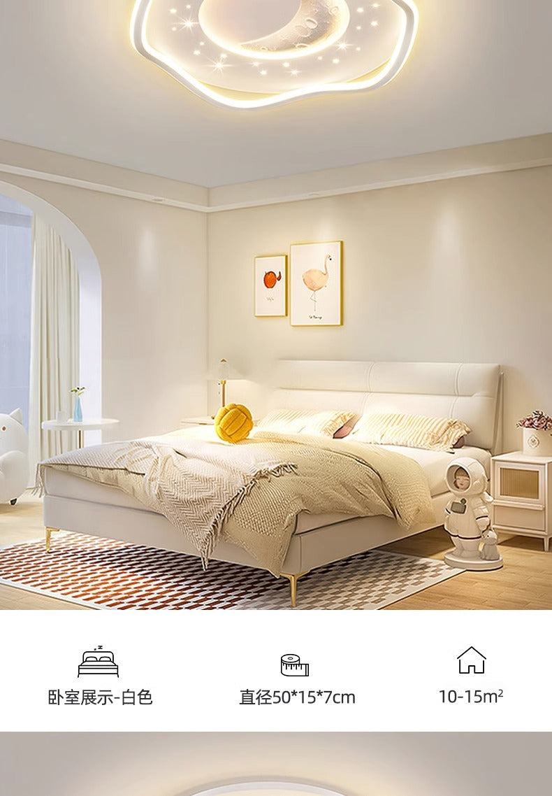 Minimalist Personalized Ceiling Light Round Bedroom Lamp2025New Modern Minimalist Designer Internet Celebrity ins Study Room Lamp