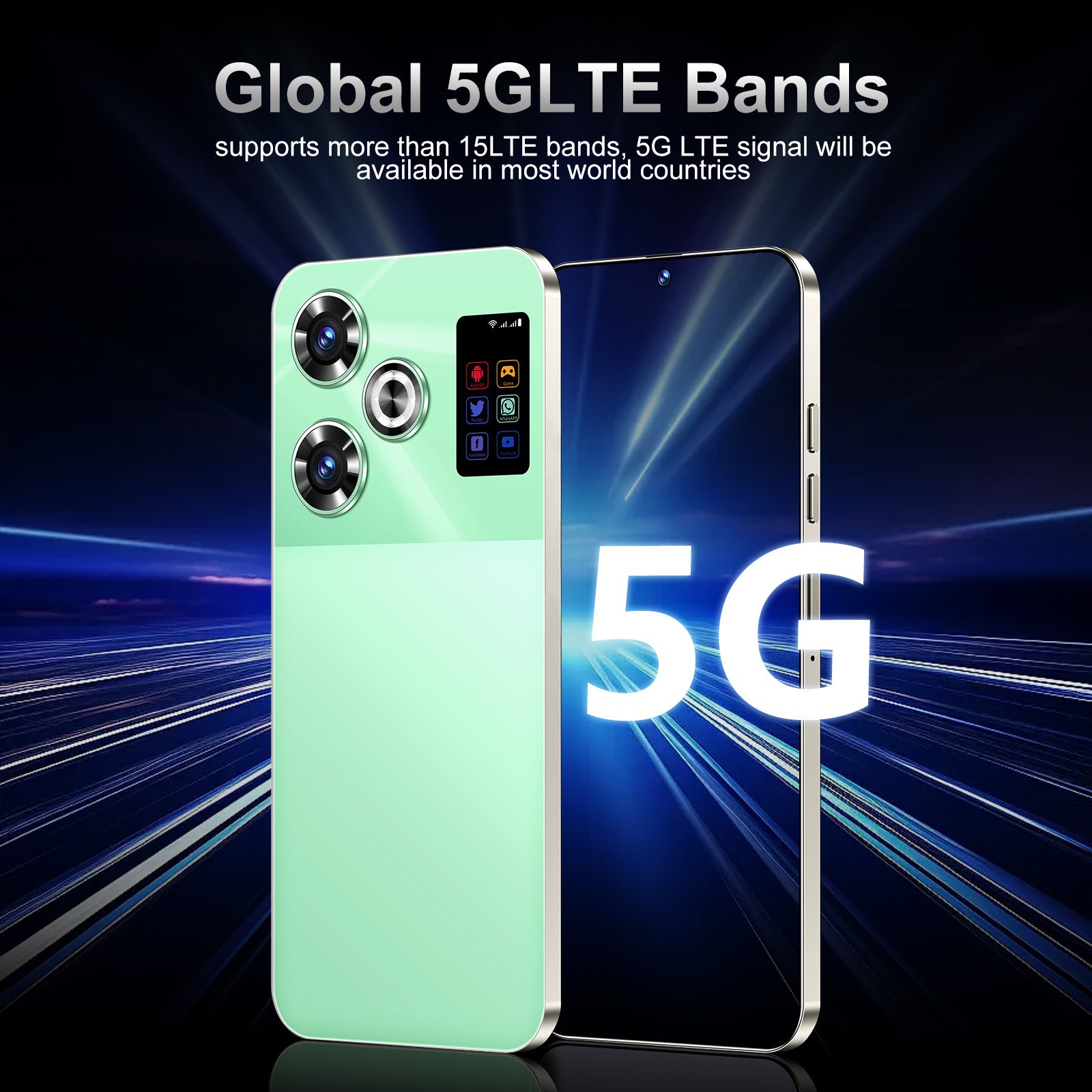 Globally Exclusive for Mobile Phones S25Ultra Large Screen HD2+16G Large Memory Source TK Wholesale