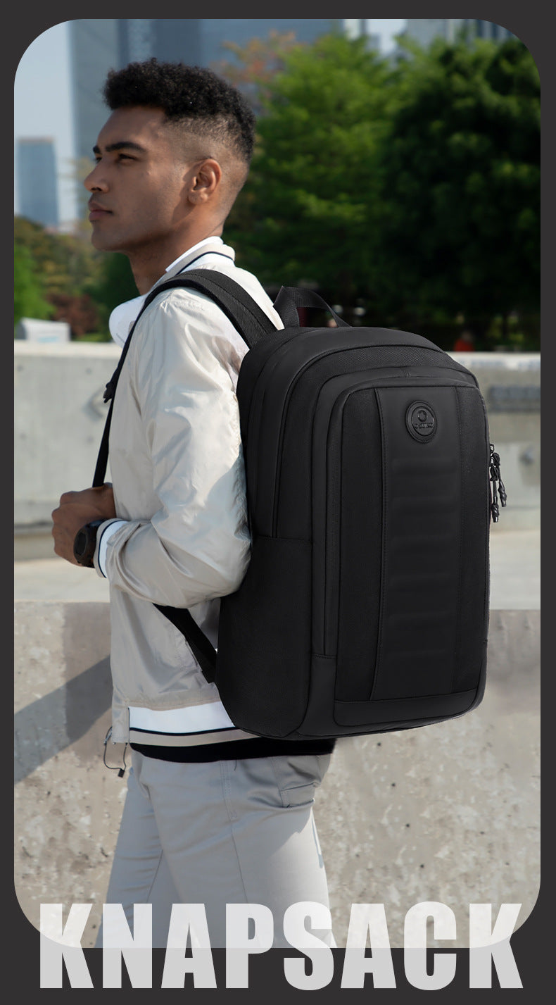 ozuko Business Backpack Men's Large Capacity Computer Backpack Outdoor Waterproof Travel Backpack Backpack