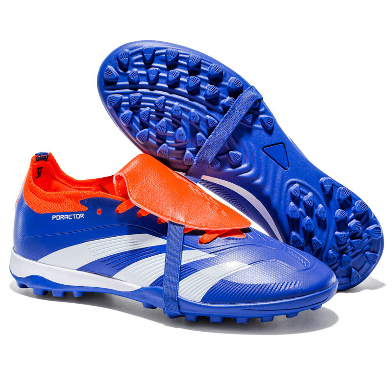 World Cup Football Shoes Men's New Style Grassland Competition AG Spike TF Broken Nails Adult Youth Student Sports Training