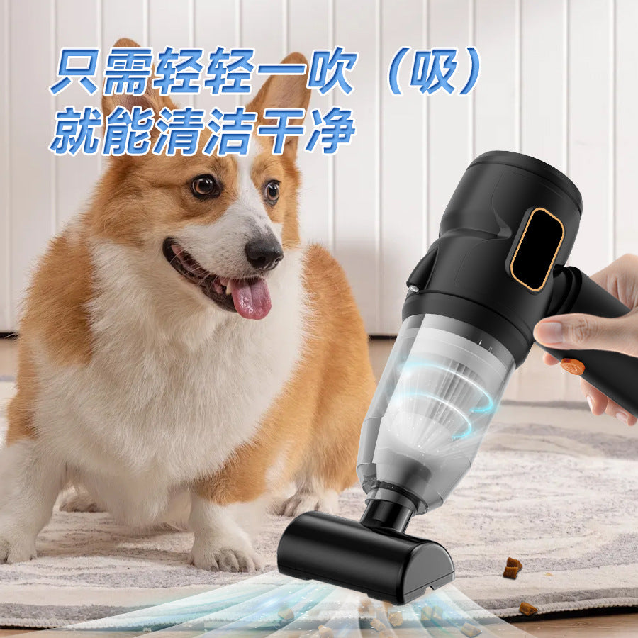 Mini Car Vacuum Cleaner Handheld Wireless Desktop Household Portable Small Large Suction Portable Dual-use Dust Collector