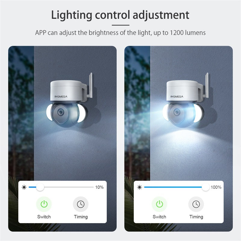 Private Model TUYA Surveillance Camera 5MP High Definition Full Color Night Vision Camera Outdoor Wired POE Camera