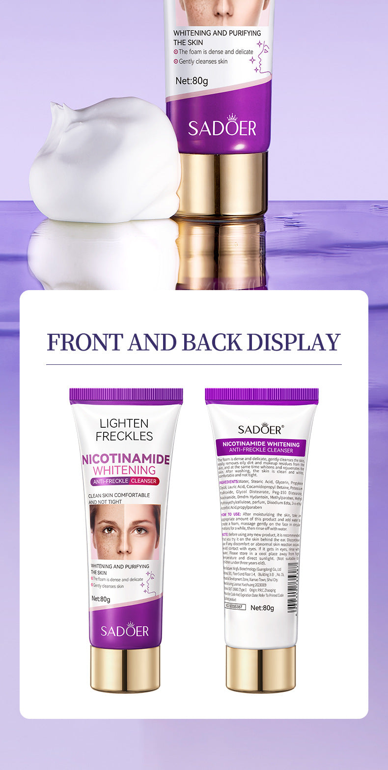 Niacinamide Whitening and Spot Removal Set Brightening Skin Tone Moisturizing Hydrating Export Manufacturer Wholesale