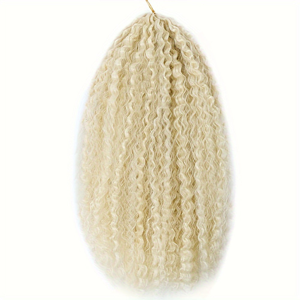 16/24Inch Cross-Border Synthetic Crochet Wig Brazilian Braids High-Temperature Fiber High-Temperature Fiber Braids