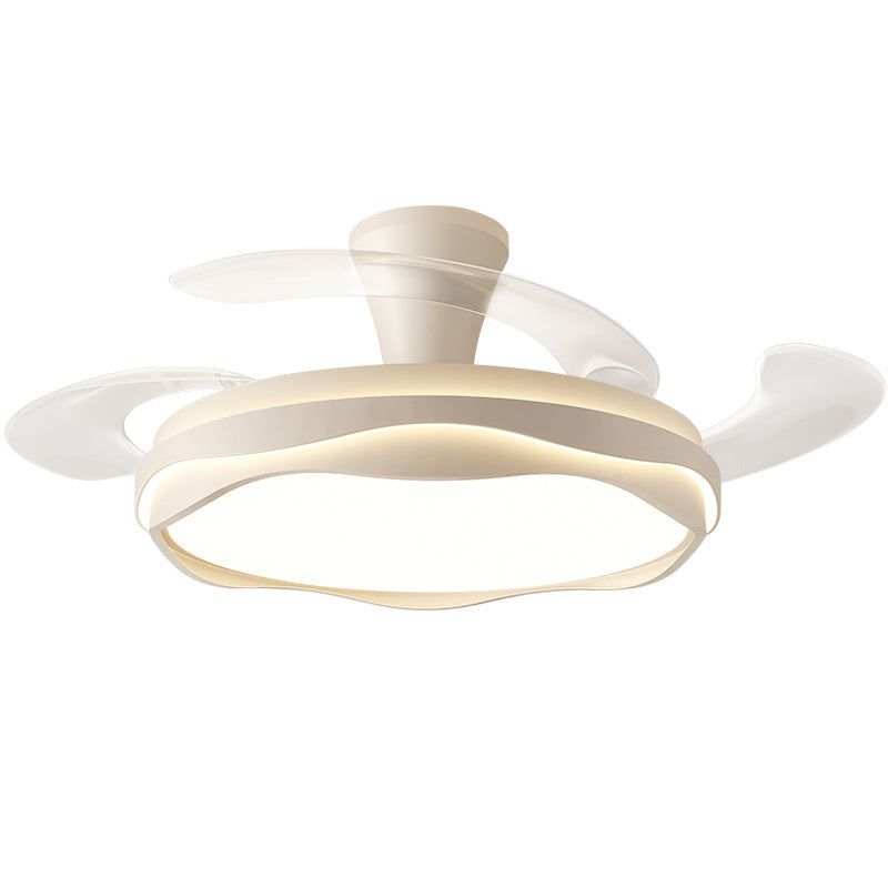 Invisible Fan Lamp Restaurant Chandelier2025New high-end fan light Zhongshan lighting for living room and bedroom ceiling fan light