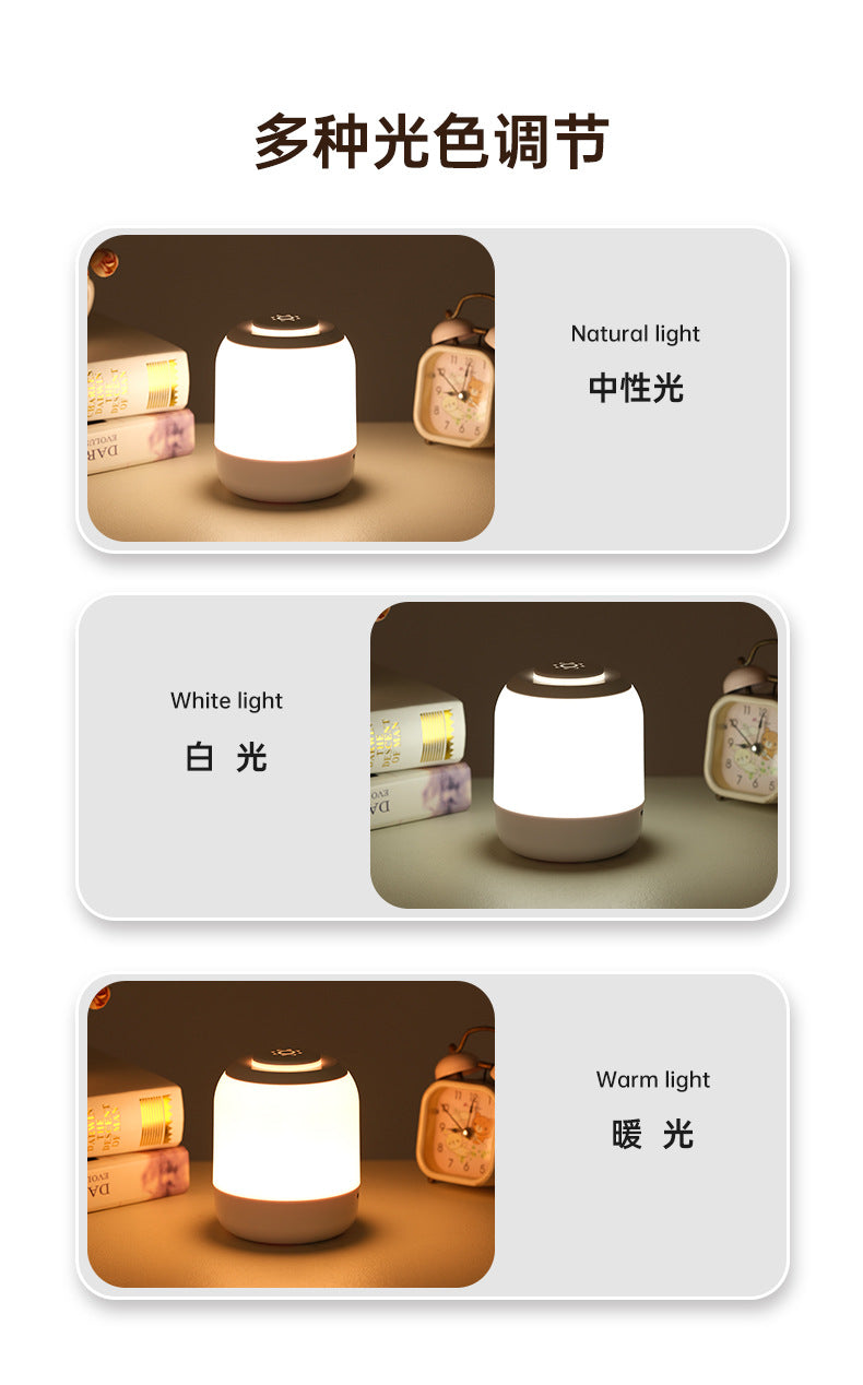 Rechargeable Touch led Night Light Nighttime Nursing Bedside Lamp Dormitory Desk Lamp Atmosphere Tap Lamp