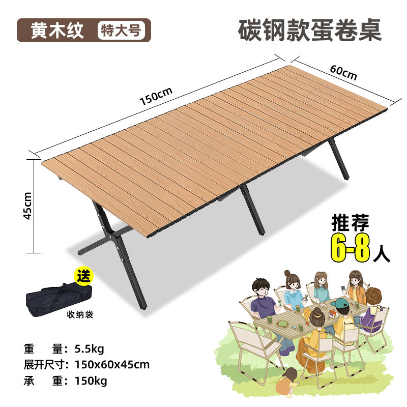 Outdoor Folding Table and Chair Reinforced Kermit Chair