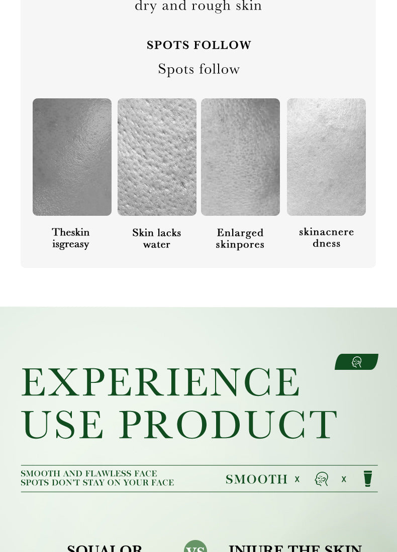 Full English Avocado Skincare Set SADOER Cleansing, moisturizing and moisturizing six-piece set  foreign trade wholesale