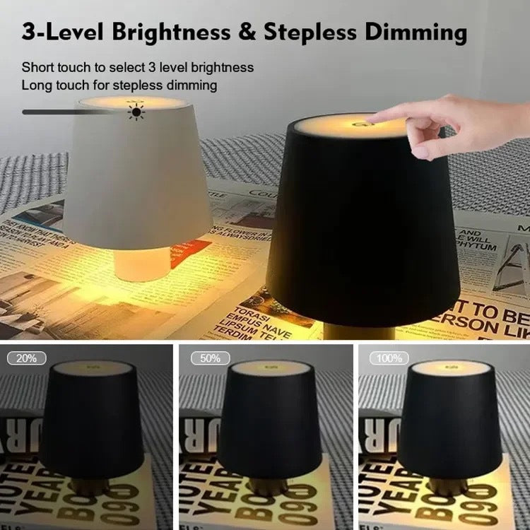 Wine Bottle Lamp High Stand Lamp Head Movable Detachable Portable Wine Head Lamp Rechargeable Night Light Restaurant Bar Night Light