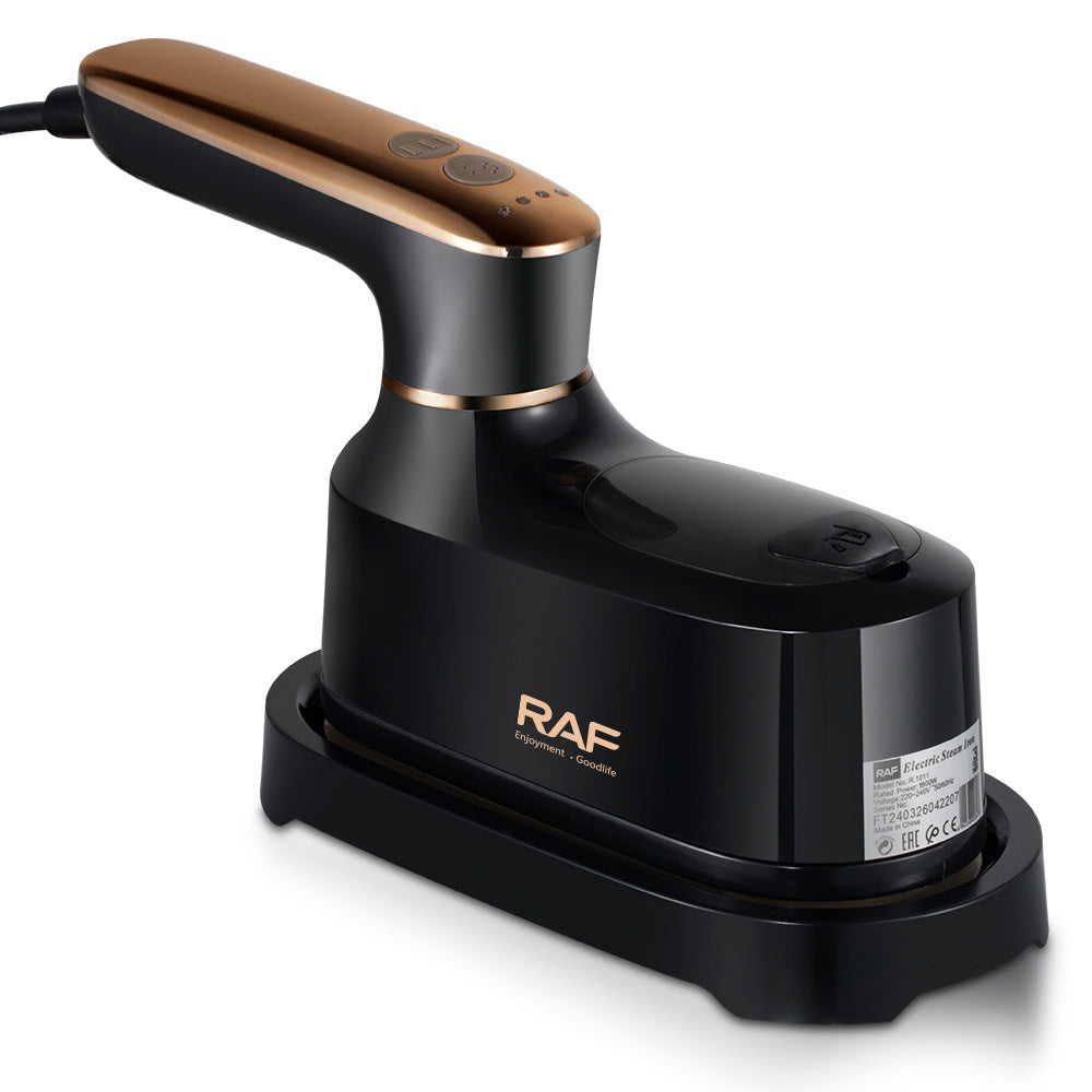 RAF European Standard Portable Garment Steamer for Home, Business Trips, and Travel, Handheld Steam Iron, Mini Iron