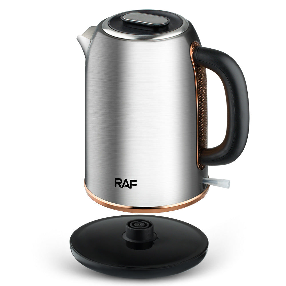 RAF European Standard Electric Kettle Household Kettle Automatic Power Off Anti-Dry Burning Food Grade Stainless Steel Kettle