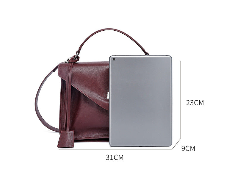 Vintage Tote Bag New Luxury Large Capacity Messenger Bag for Women Fashionable Elegant Single Shoulder Crossbody Bag Handheld Laptop Bag