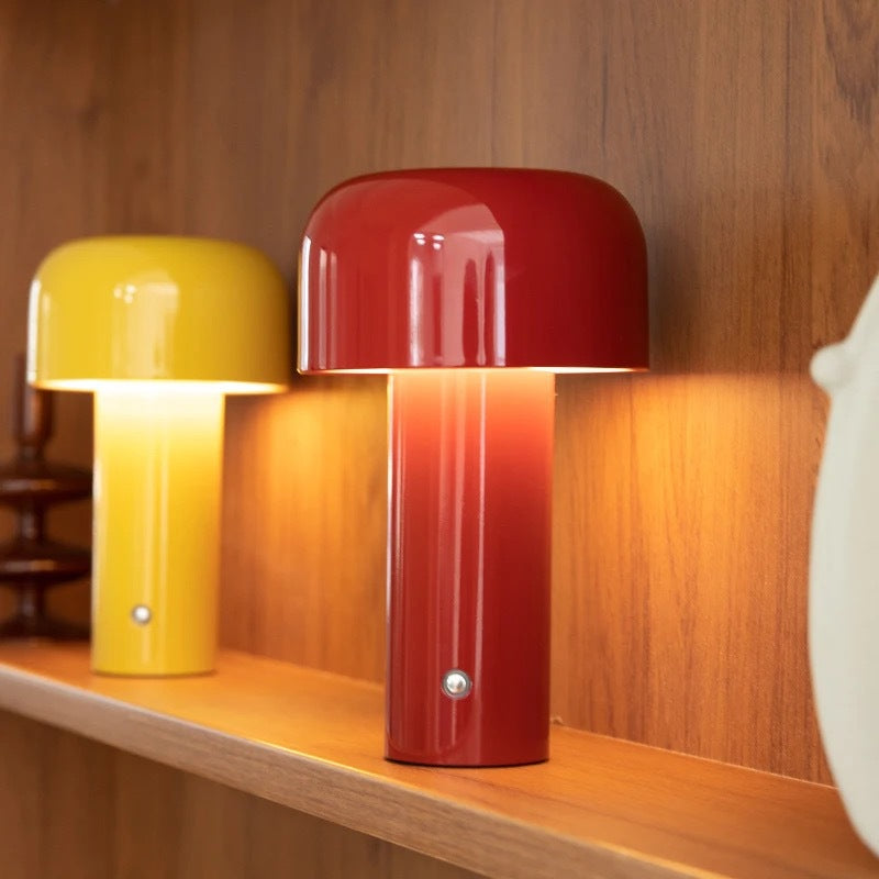 Creative Bellhop Mushroom Lamp led Bedroom bedside bar ambiance usb Rechargeable Decorative Night Light