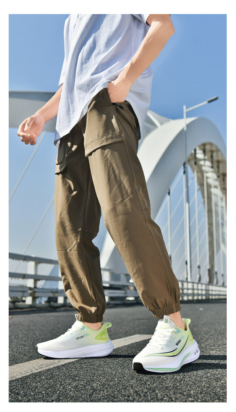 2025Large Size Marathon Running Shoes for Men and Women, Outdoor Aerobic Running, Lightweight and Breathable, Student Physical Test Running Shoes