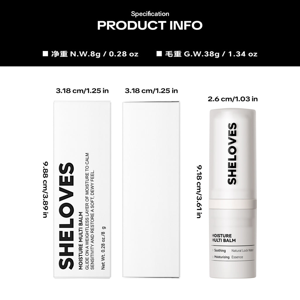 Exclusive Supply sheloves Double-effect Moisturizing Essence Stick Makeup Primer Hydrating Moisturizing Cream Skin Care Cream