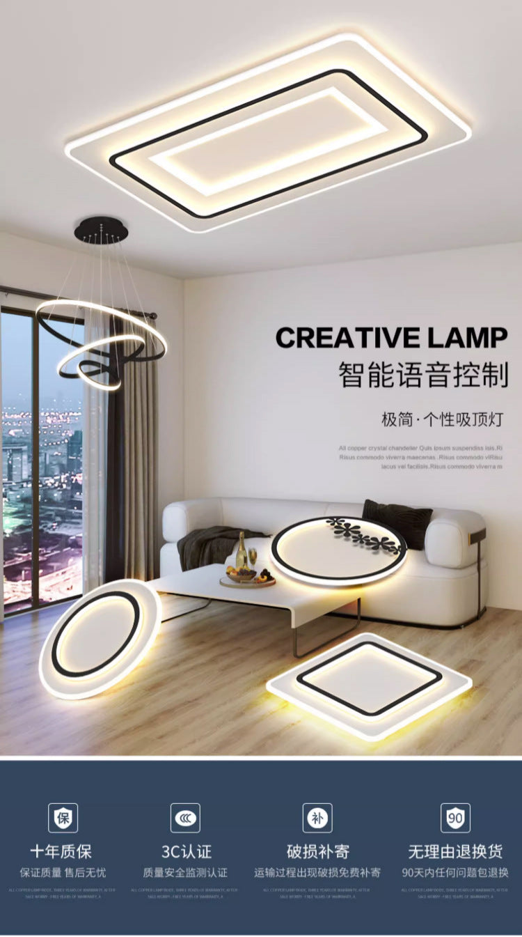 Ultra-Thin led Ceiling Light Nordic Living Room Lighting Home Simple Modern Kitchen Balcony Room Bedroom Light Wholesale