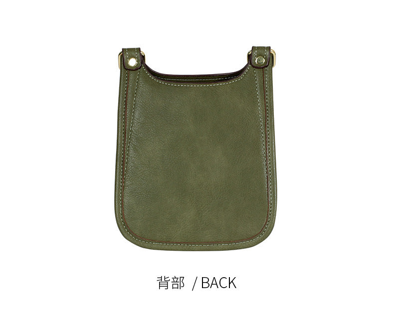 Autumn New Trendy Fashion Korean Version Phone Bag for Women, Niche Design Small Square Bag, Unique Simple Versatile Crossbody Bag