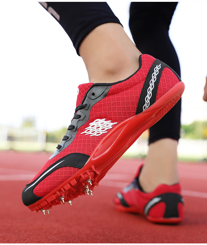 New Professional Track and Field Shoes for Men and Women, Students, Teenagers, Running, Standing Long Jump, Hurdles, High Jump, Spikes, Physical Education Shoes