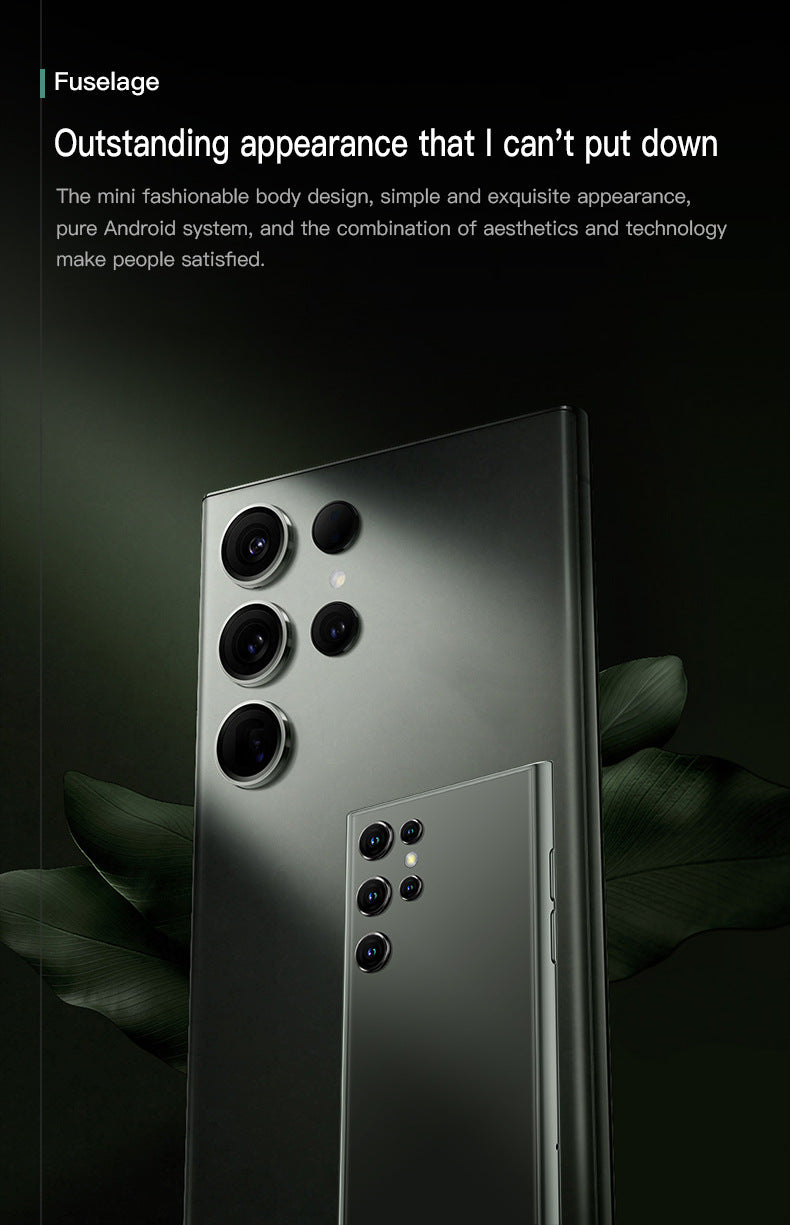 S23Pro Mini Smartphone2+16All-Network Dual-SIM Dual-Standby Android mini Mobile Phone(Popular)
