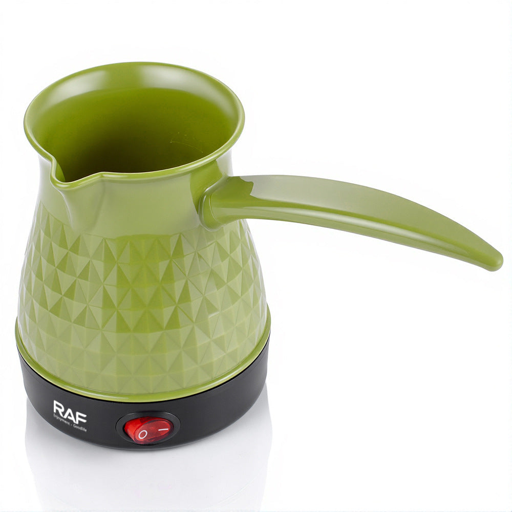 R151European Standard  Turkish Electric Coffee Kettle Small Capacity Mini Pour Over Double-Layer Stainless Steel Household Kettle