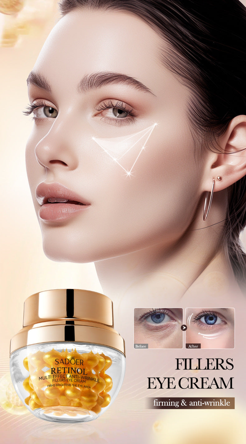 Retinol Anti-Wrinkle Eye Cream35g SADOER Moisturizing, hydrating, and firming cream cross-border foreign trade wholesale