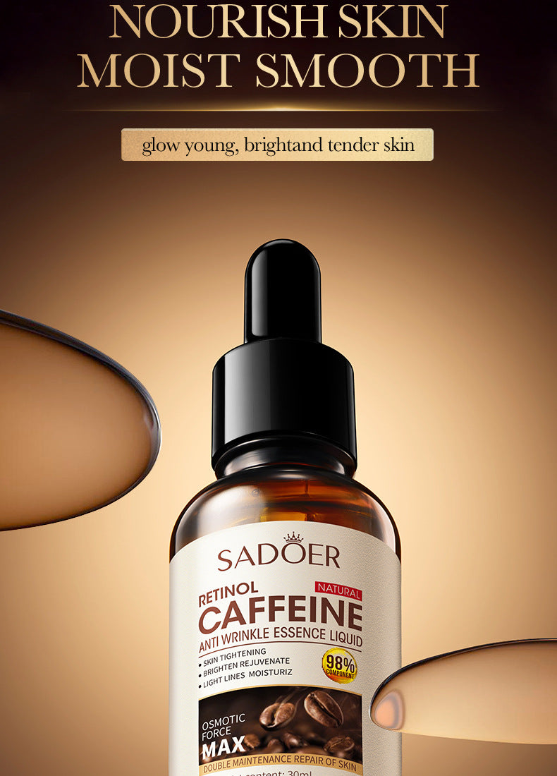 Full English Retinol Caffeine Serum30ml SADOER Hydrating, Moisturizing, and Nourishing  Wholesale