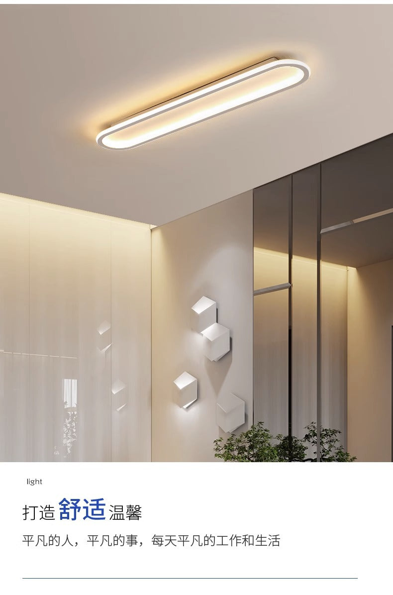 Nordic Ultra-Thin Ceiling Light Rectangular led Living Room Lamps Modern Minimalist Round Lamp Bedroom Lamp Office Lamps