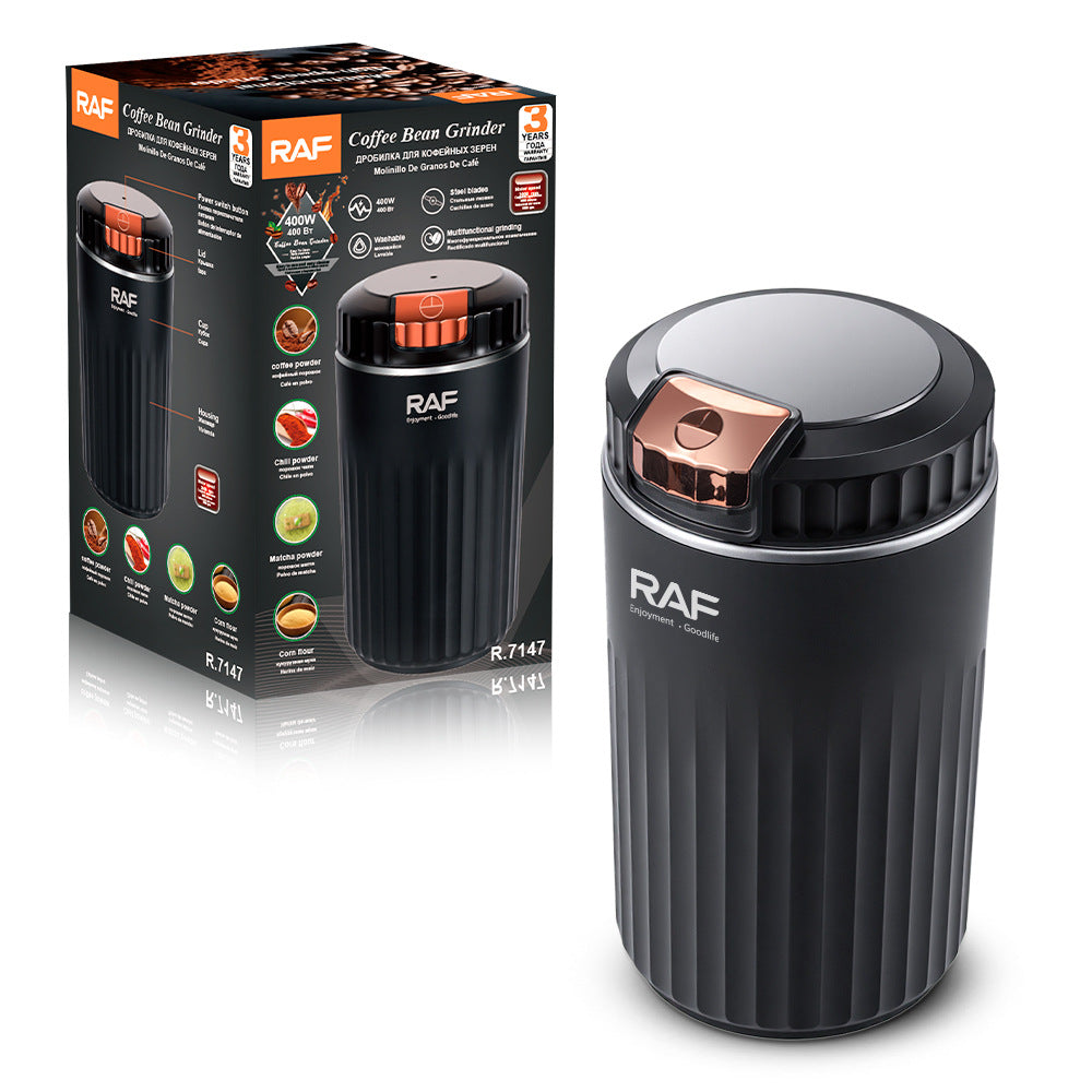 In Stock European Standard Export Lightweight Coffee Grinder Dry Grinder Household Fully Automatic Coffee Bean Grinder