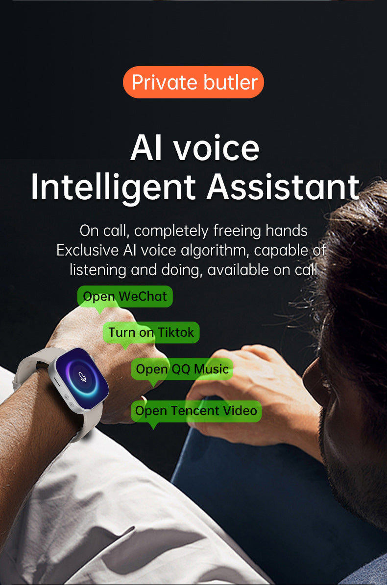 Harmonious Harmony MS10Smart Watch5G Plug-in Card Full Netcom Google Store APP Download Video Call Photo