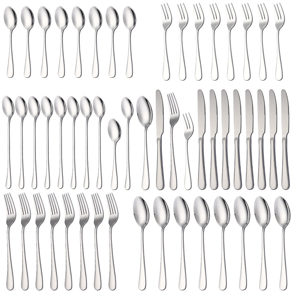 1010Five components40Set of Western Dessert Steak Knife Fork Spoon Stainless Steel Cutlery Set