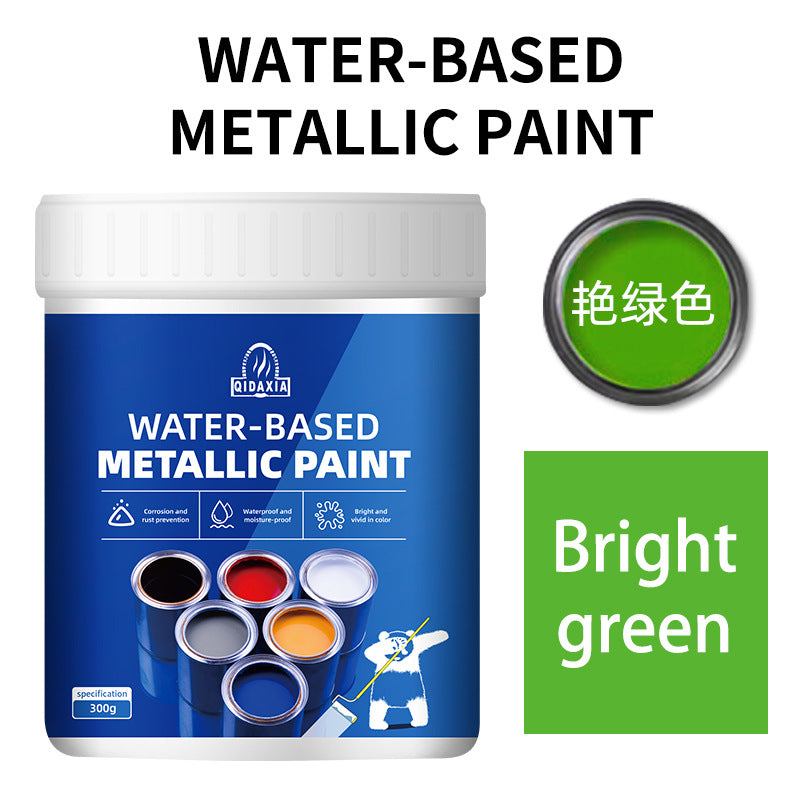Qixia Water-Based Metal Paint Rust-Free Conversion Color Steel Tile Renovation Rust Fixing Water-Based Metal Paint
