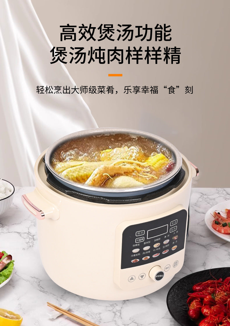 Factory  Wholesale Household Rice Cooker Multi-Functional Small Pressure Cooker Smart Reservation Non-Stick Inner Pot Rice Cooker