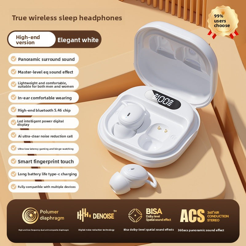 the Voice of Berlin M72Sleep Bluetooth Earbuds In-Ear Noise Cancelling Earplugs Non-Pressing Invisible Zero-Feel Bluetooth Earbuds
