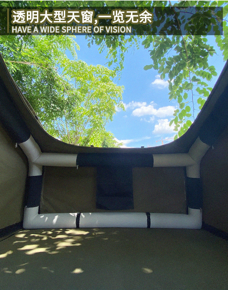 Specialized Car Roof Inflatable Tent Camping Car Gear Portable Rainproof Outdoor Camping All-Season Universal