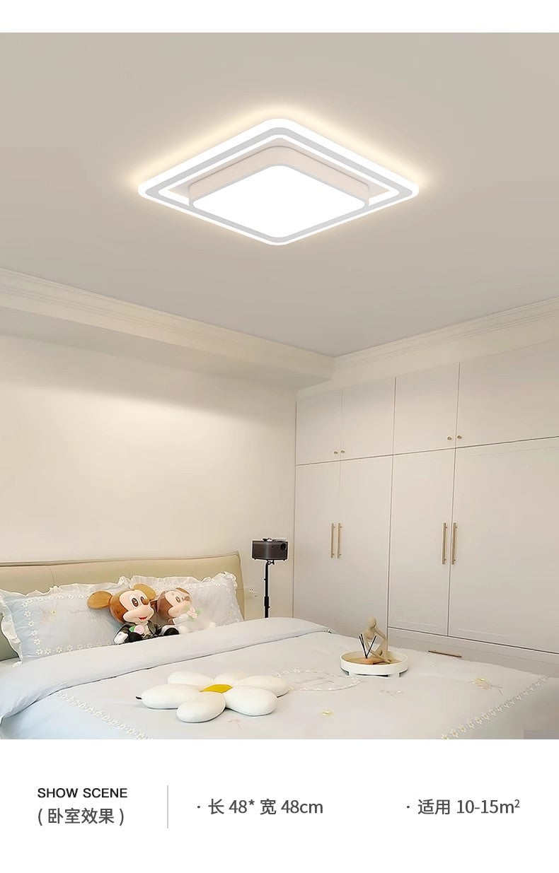 Whole House Lighting Four Bedrooms Two Living Rooms Ceiling Light led Modern Simple Master Bedroom Lamp Iron Art Living Room Lamp Elegant Home Use