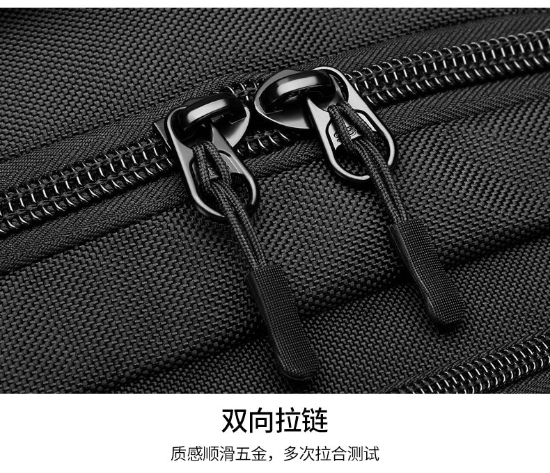 OZUKO Men's Backpack1715-inch Laptop Bag Business Travel Large Capacity Waterproof Commuting Sports Backpack