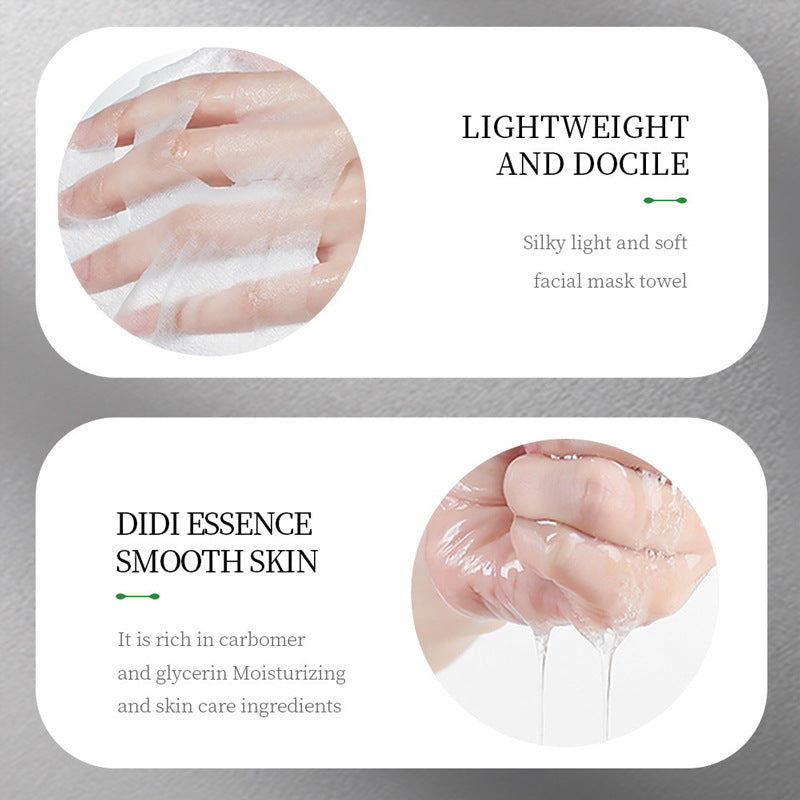 Bamboo Charcoal Face Mask Sheet Pack25g SADOER Skin rejuvenation moisturizing hydrating face mask cross-border wholesale