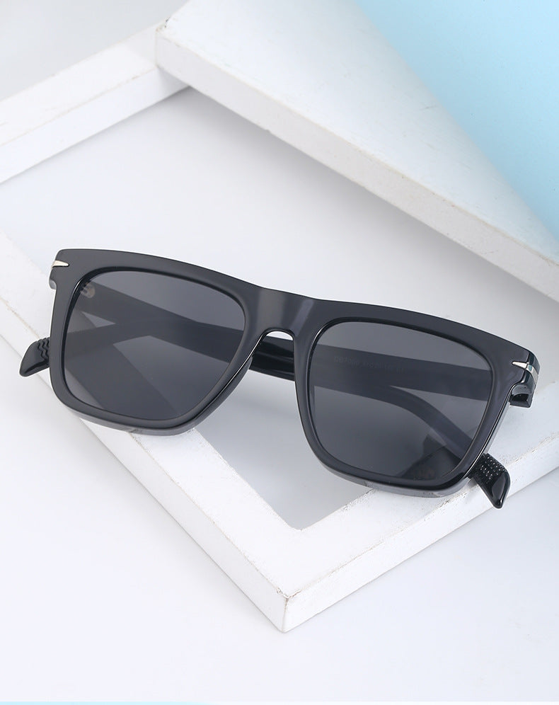 Square Frame Sunglasses for Women High-End European and American Style Internet Celebrity Same Style Mountaineering Sunglasses for Men Trendy shades Wholesale Eyewear