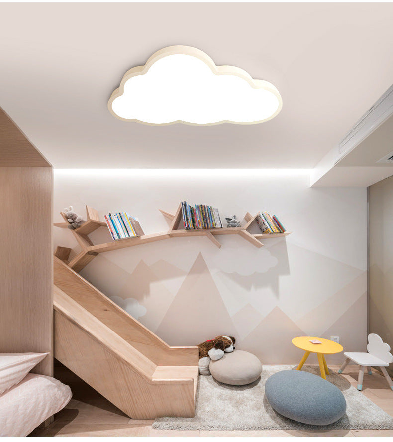 Cloud Lamp Kindergarten Boys Girls Children's Room Lamp Modern Minimalist Iron Art Bedroom Lamp Ceiling Lamp led Lamp